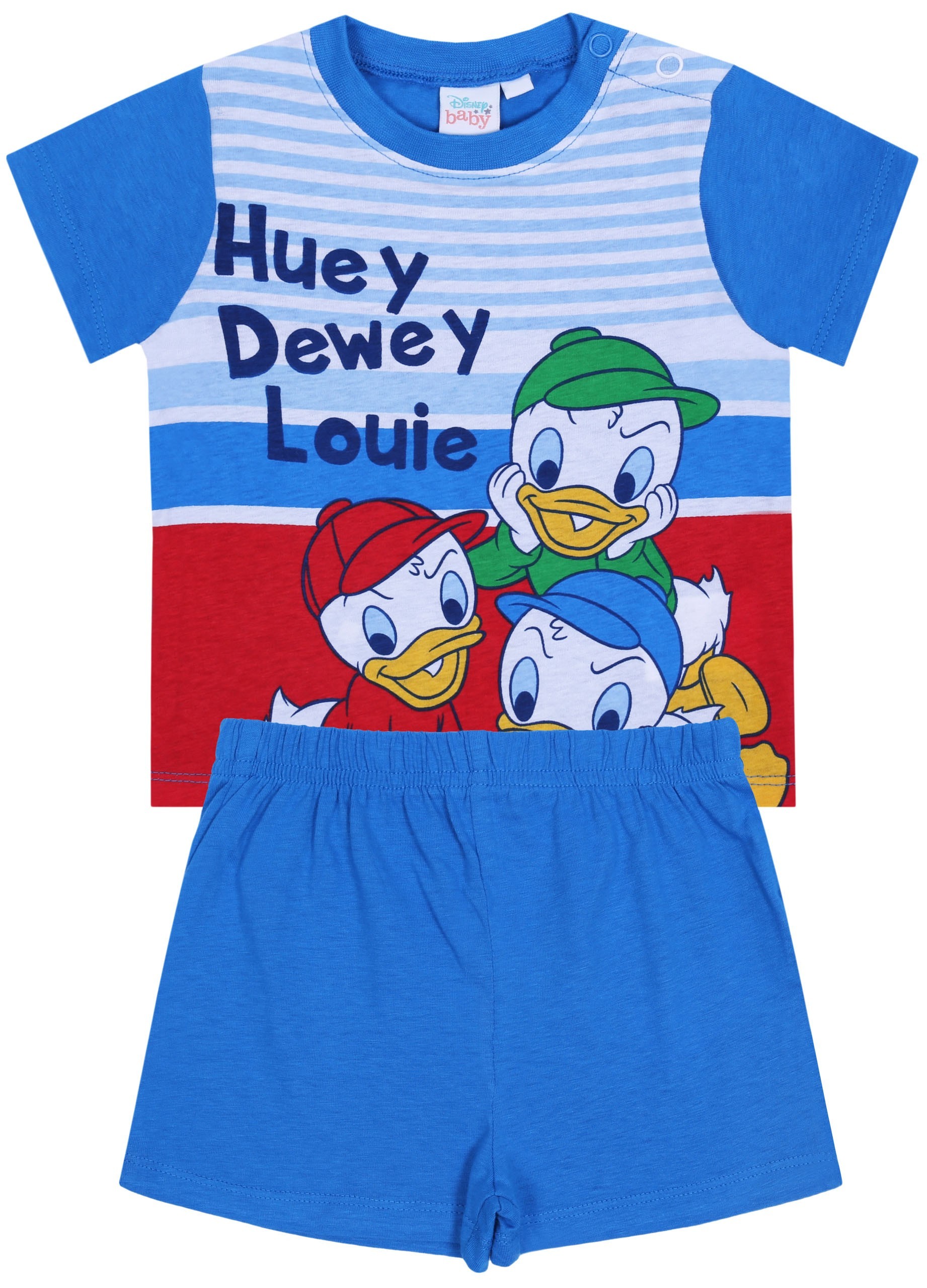 Niebieska piżama na krótki...