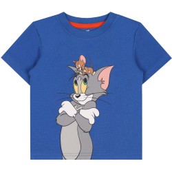 2x Niebiesko-czerwona piżamka Tom and Jerry, certyfikat OEKO-TEX