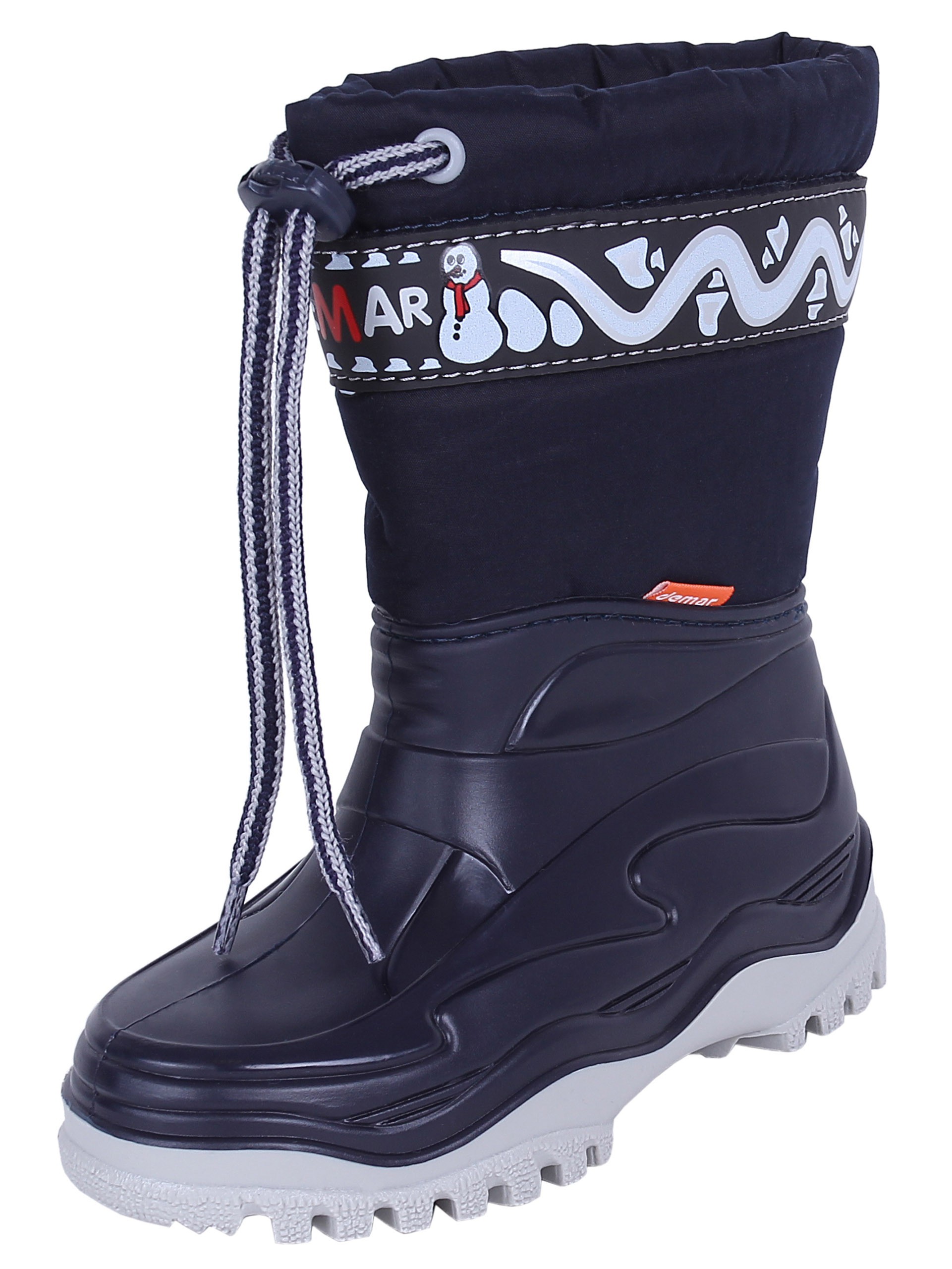 Granatowe, ocieplane...