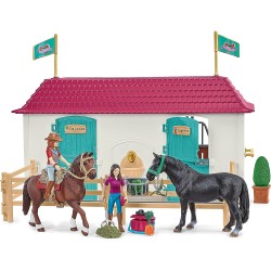 Schleich Horse Club - Posiadłość ze stadniną koni Lakeside, figurka dla dzieci 5+