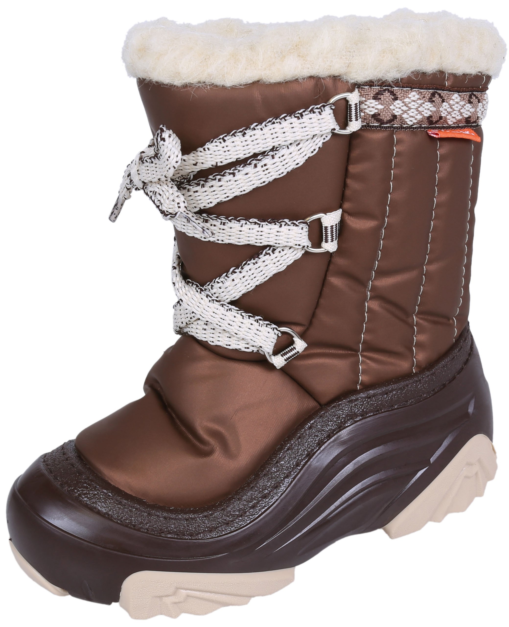 Brązowe, ocieplane...