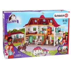 Schleich Horse Club - Posiadłość ze stadniną koni Lakeside, figurka dla dzieci 5+