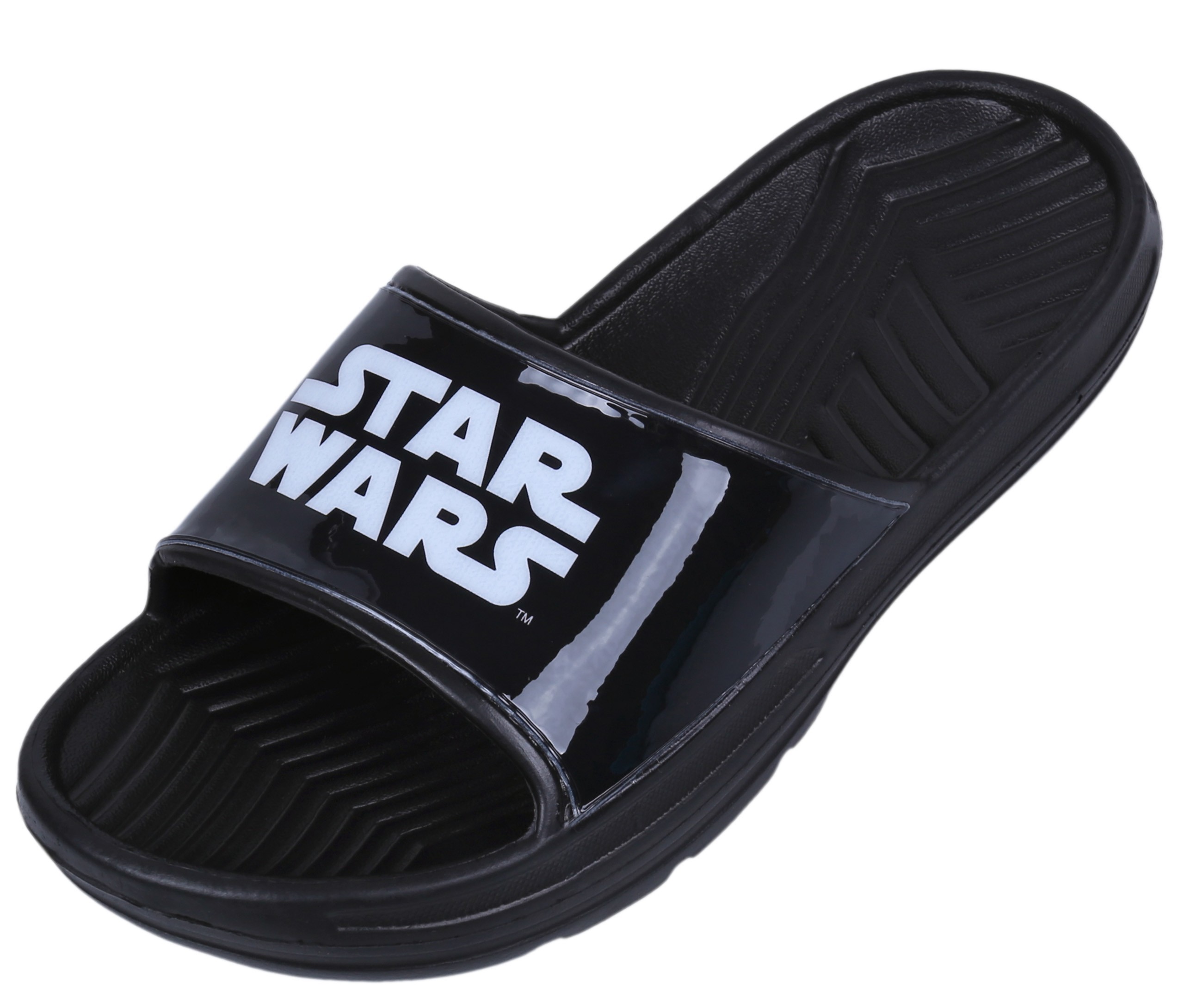 Czarne klapki chłopięce...