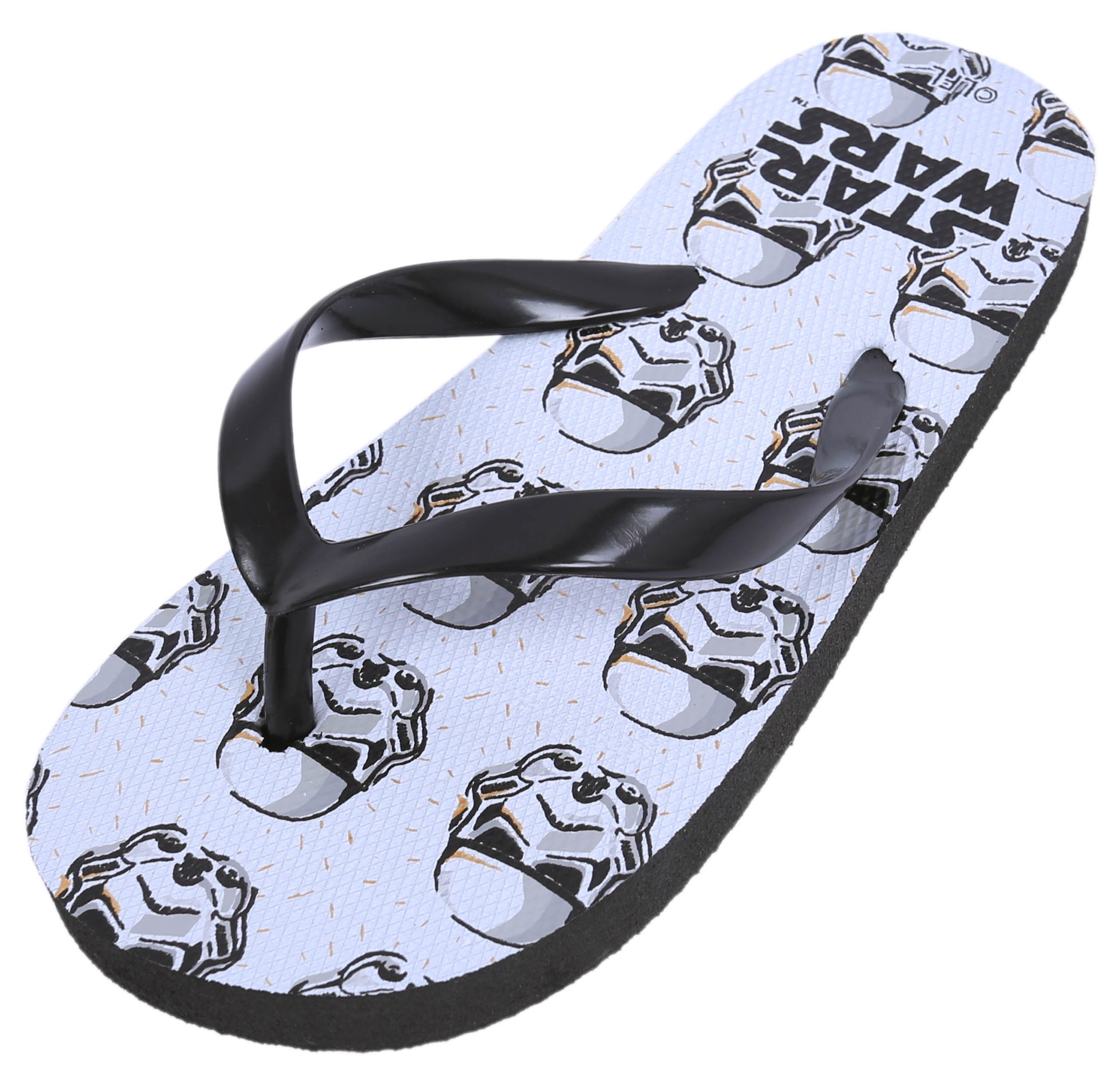 Białe chłopięce japonki...