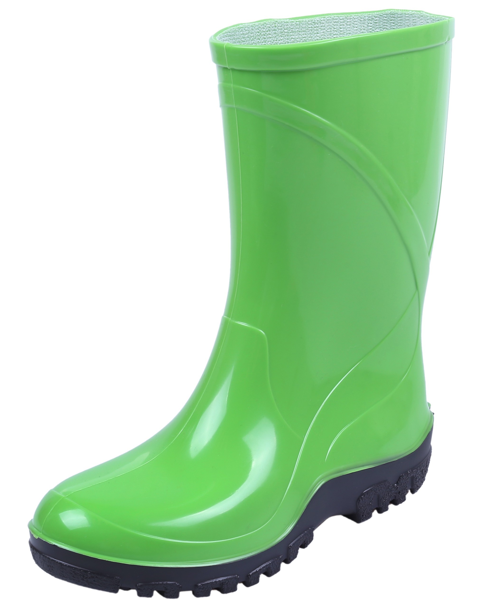 Zielone kalosze dziecięce...
