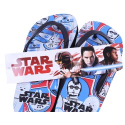 Czarno-niebieskie japonki Star Wars DISNEY