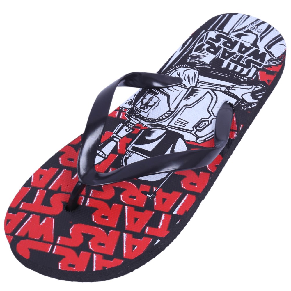 Czarno-czerwone japonki Star Wars DISNEY