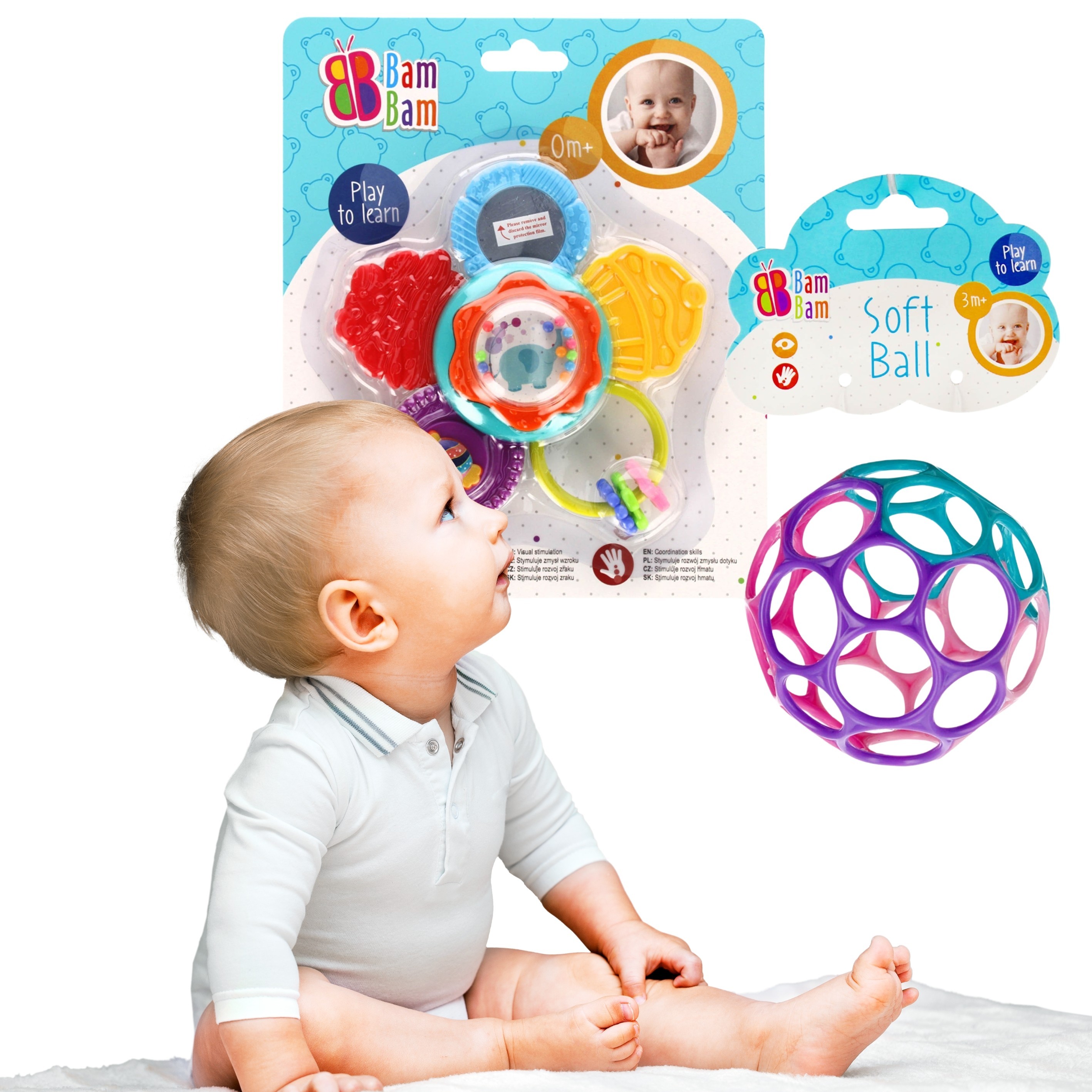 Bam Bam zestaw niemowlęcy:...