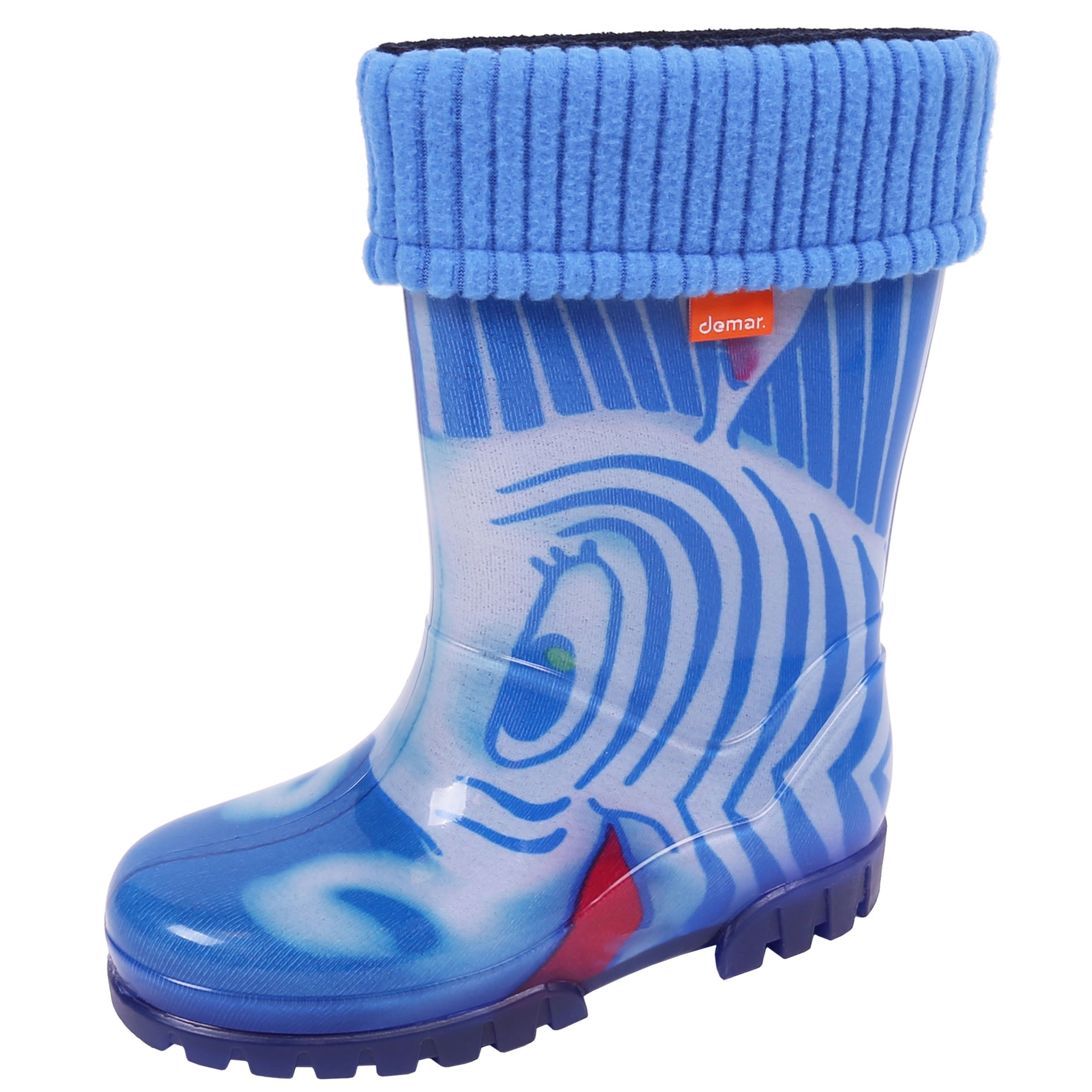 Niebieskie, ocieplane...