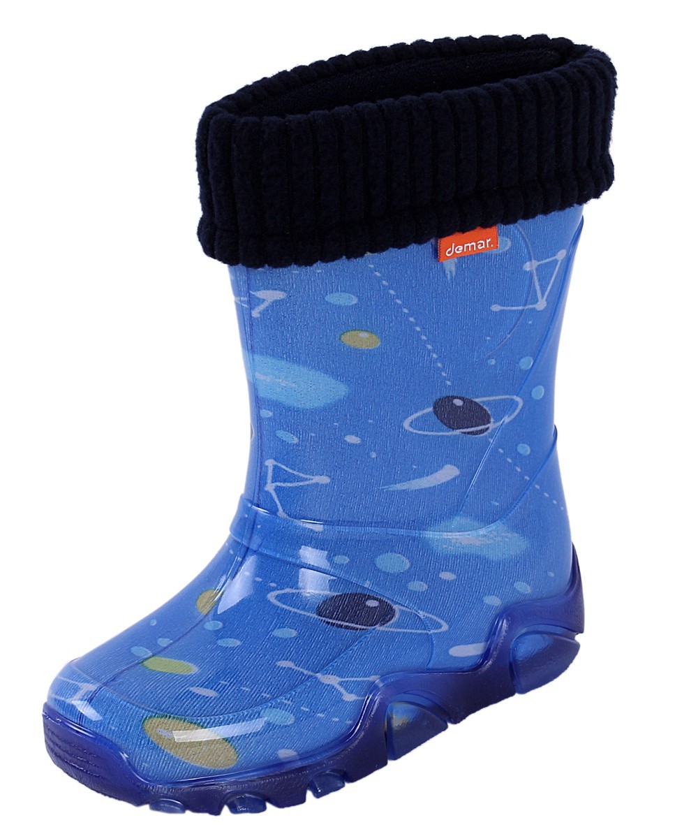 Niebieskie, ocieplane...