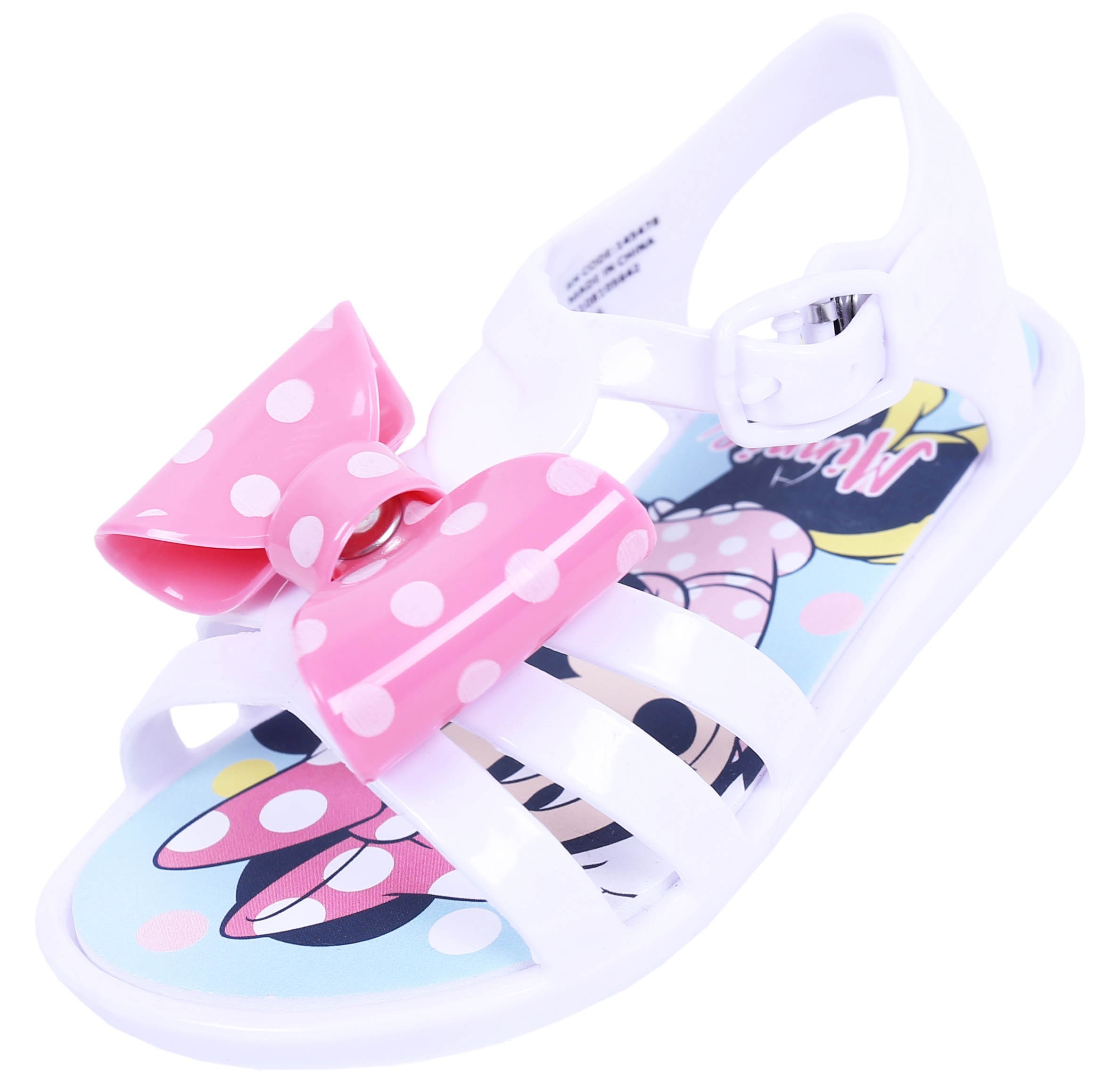 Białe sandałki Myszka...