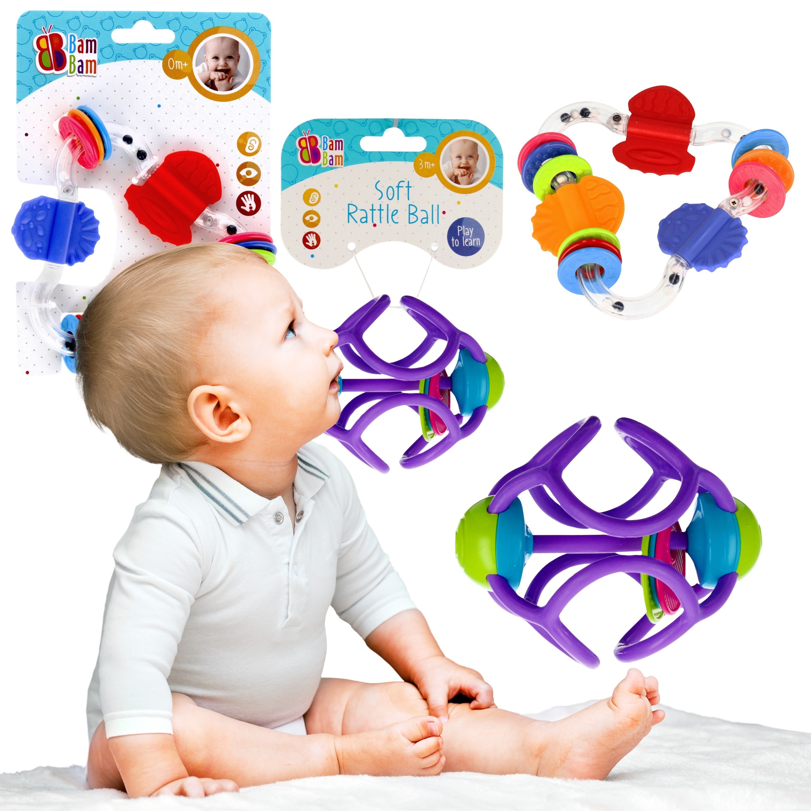 Zabawki niemowlęce, zestaw...