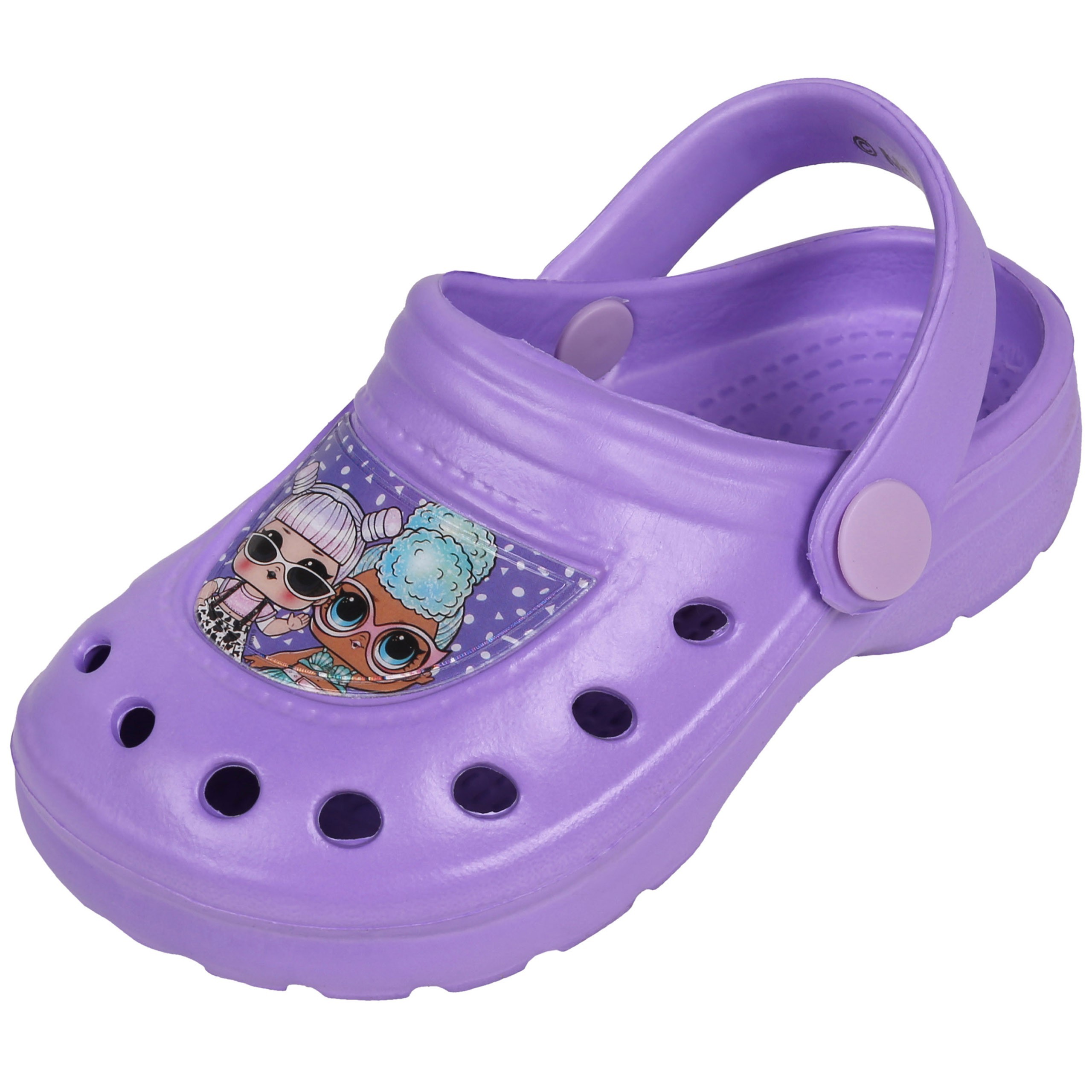 Fioletowe klapki/croksy...