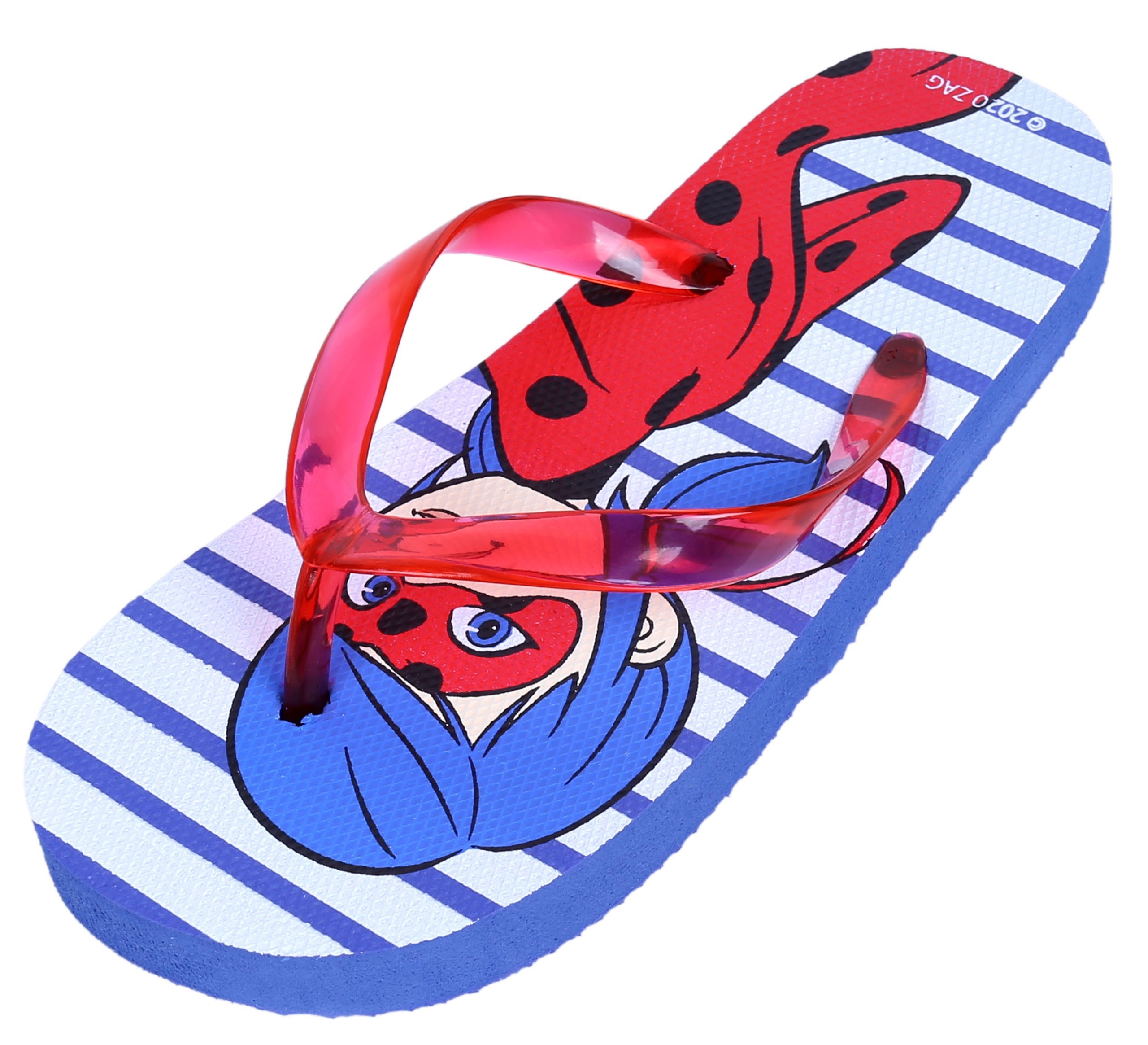 Niebiesko-czerwone japonki...