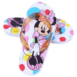 Białe dziewczęce japonki MINNIE Disney