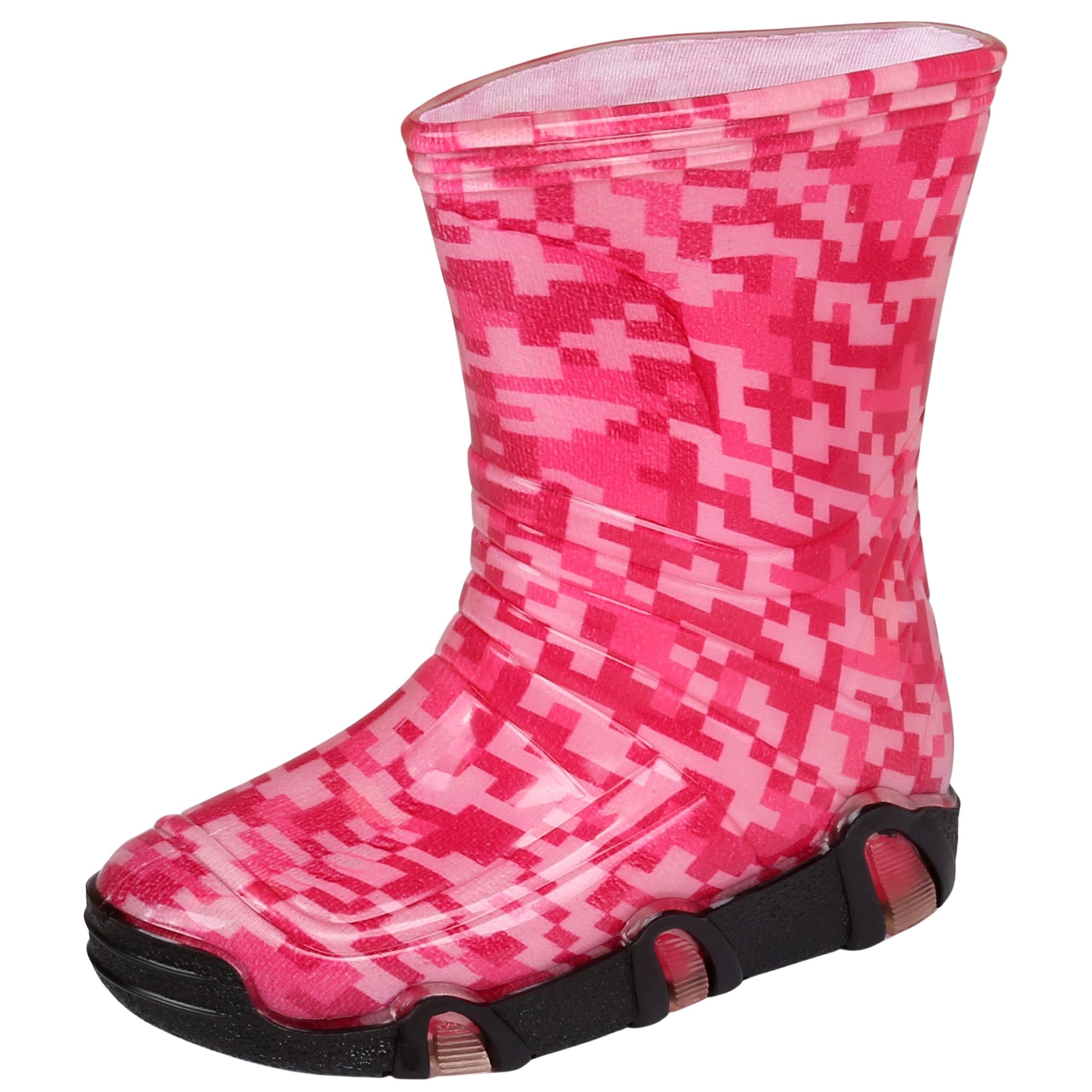 Różowe kalosze dziewczęce,...