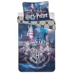 Harry Potter HOGWARTS bawełniana pościel, pościel świecąca w ciemności 140cm x 200cm OEKO-TEX