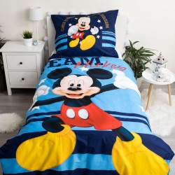 DISNEY Myszka Mickey bawełniana pościel dla dzieci 140cm x 200cm OEKO-TEX