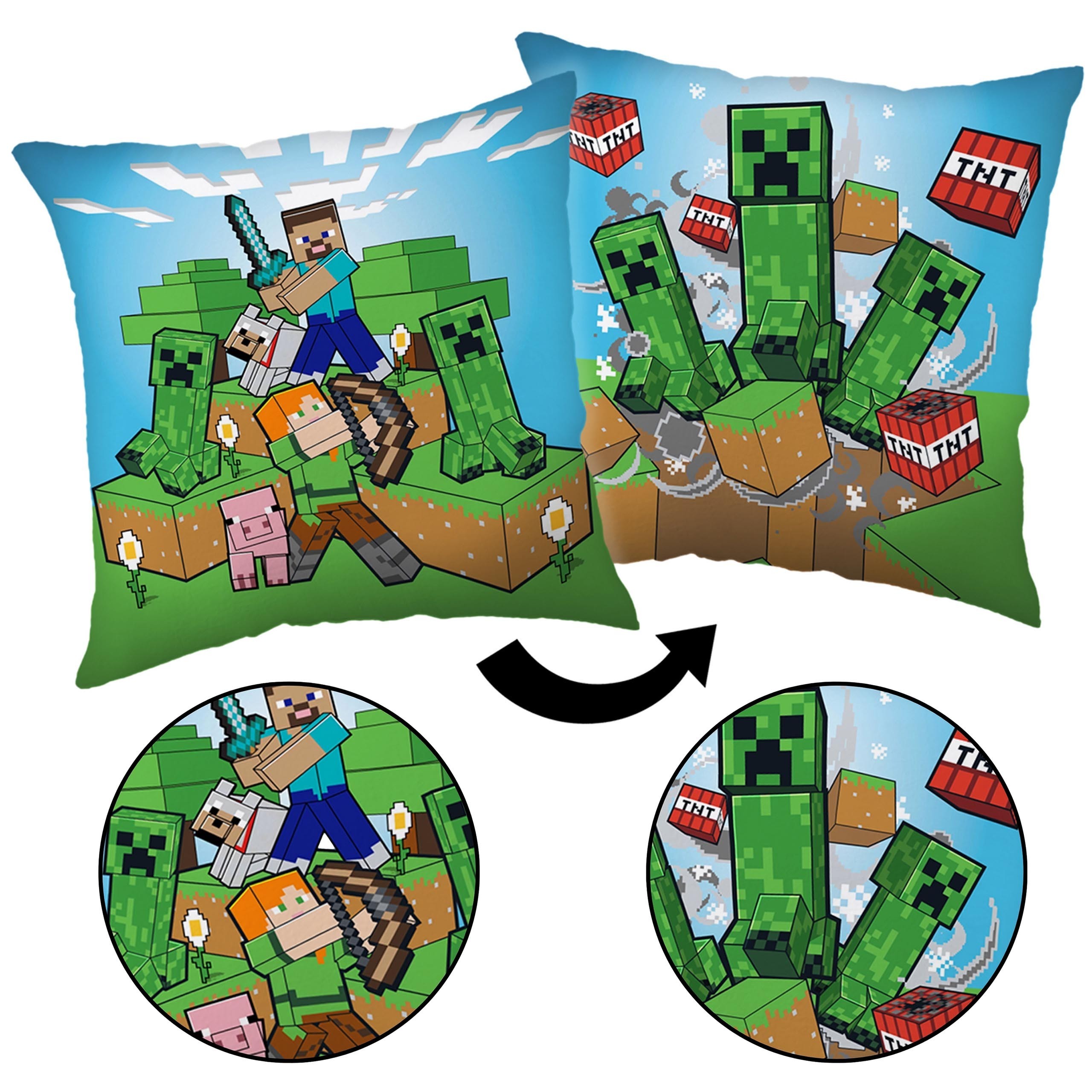 Minecraft Creeper Poduszka...
