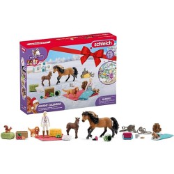 Schleich Horse Club - Kalendarz adwentowy dla dzieci , zestaw figurek 5+