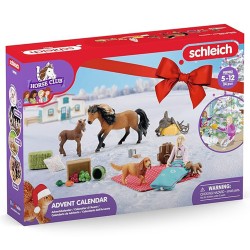 Schleich Horse Club - Kalendarz adwentowy dla dzieci , zestaw figurek 5+