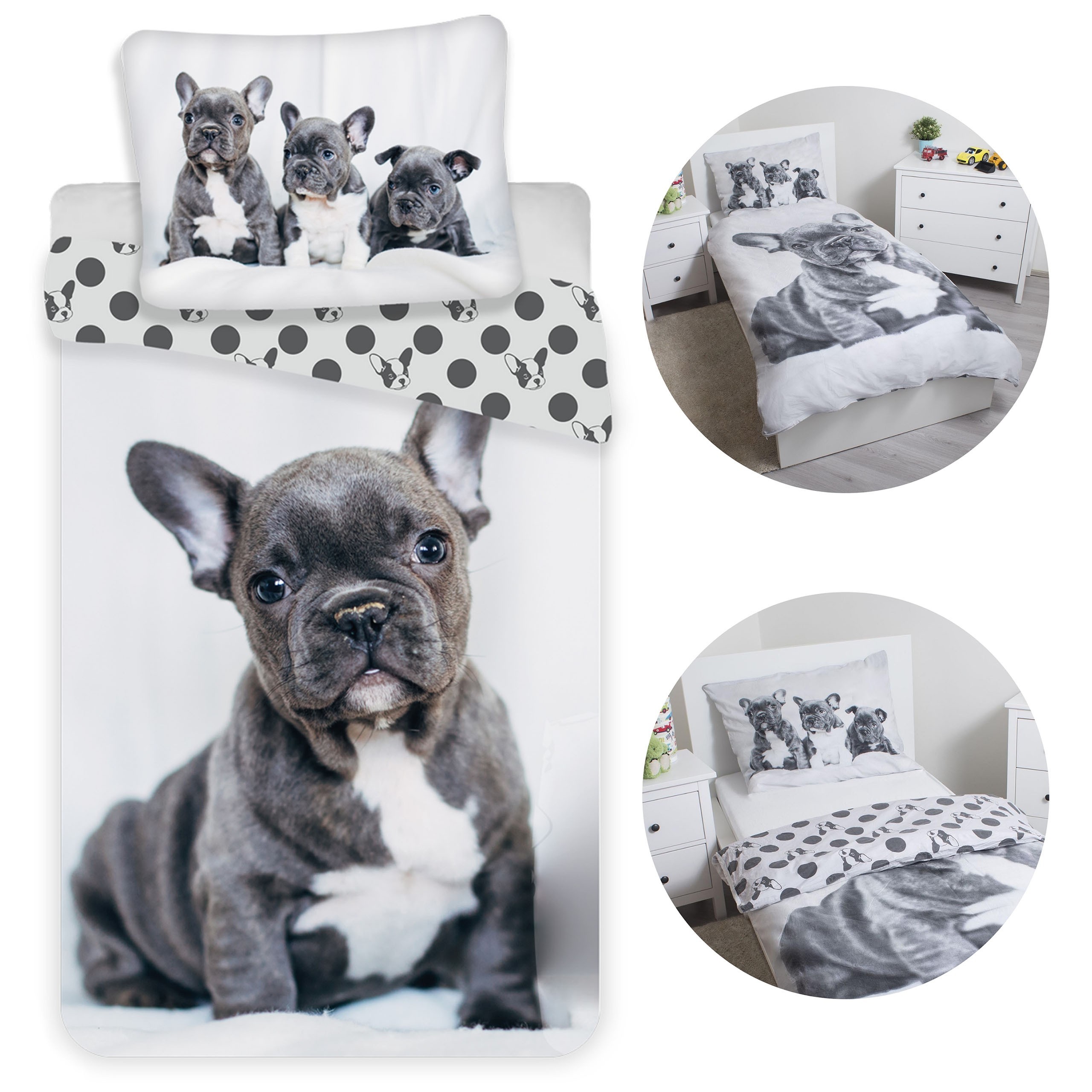 Bulldog Komplet pościeli,...