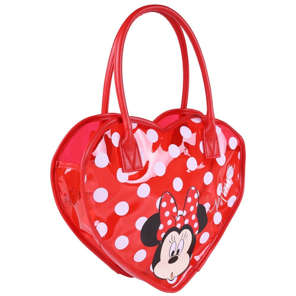 DISNEY Myszka Minnie Torebka serce czerwona