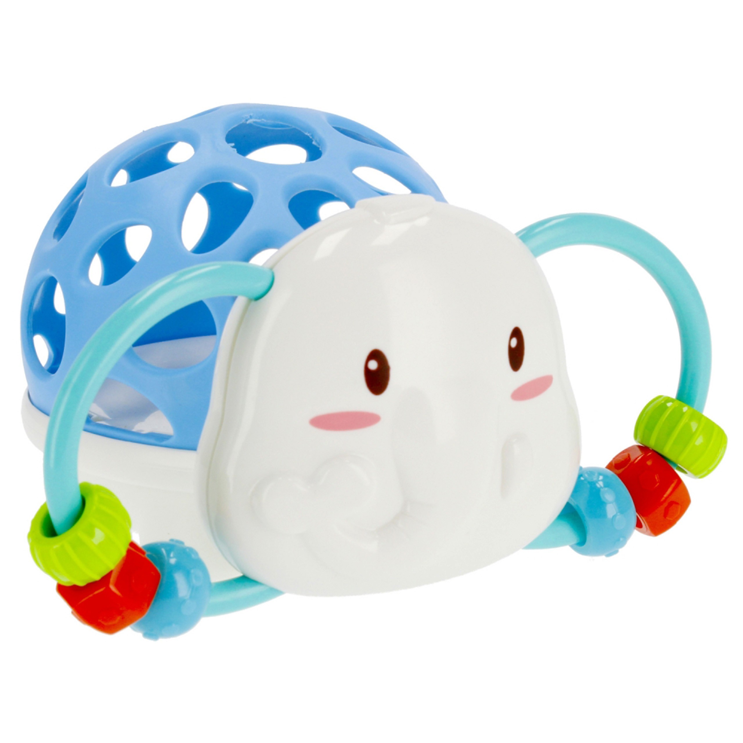 Miękka, gumowa grzechotka...