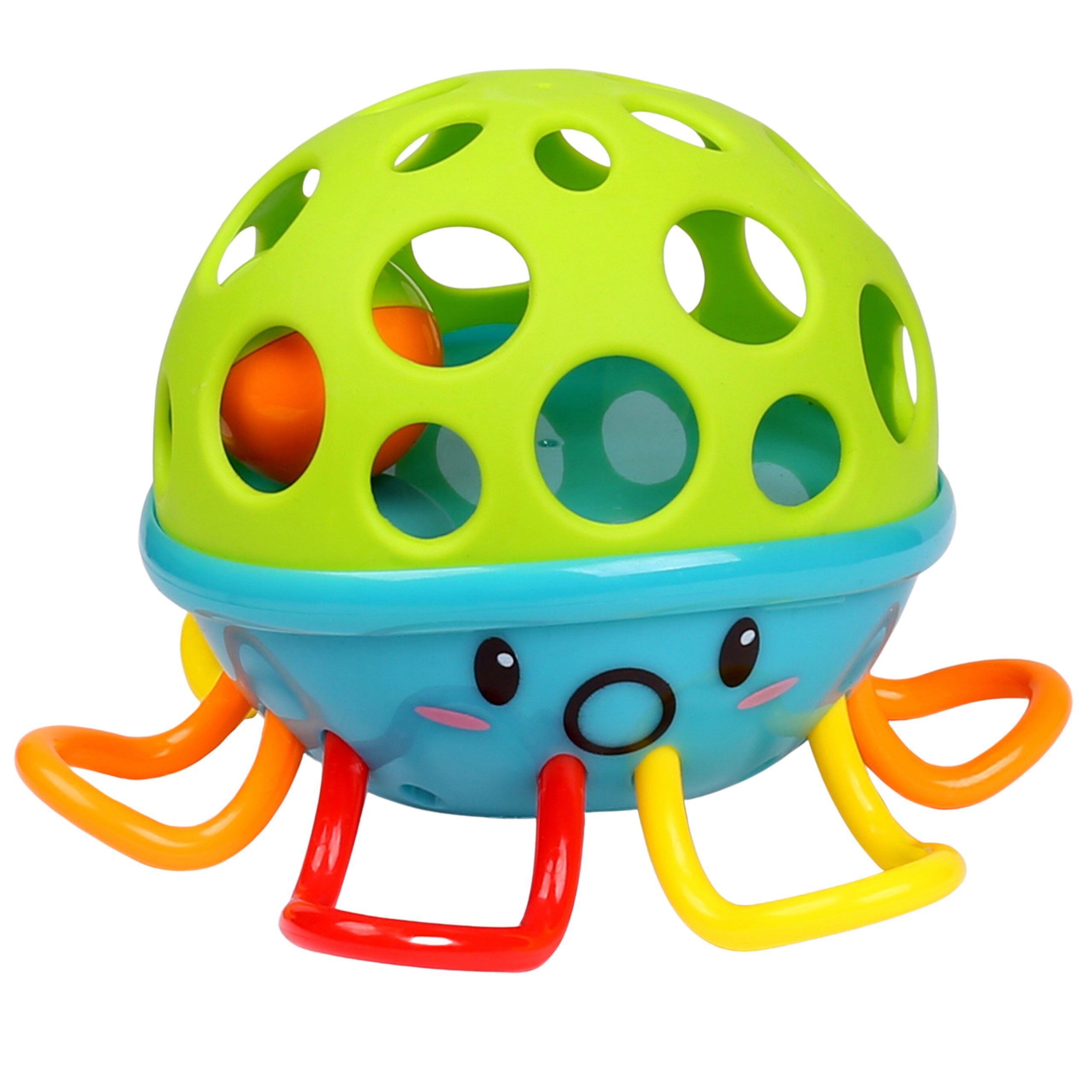 Miękka, gumowa grzechotka...