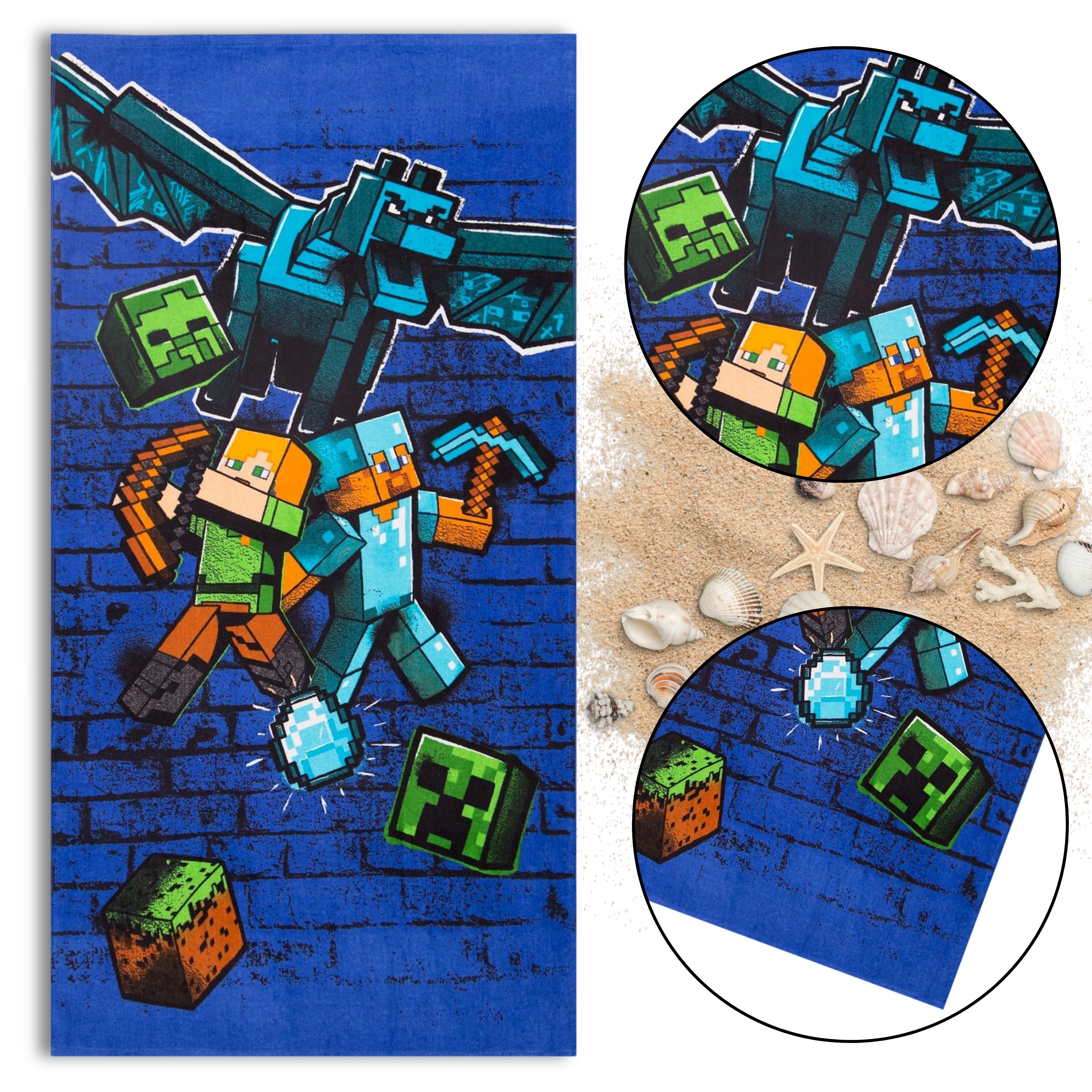 Minecraft Granatowy...