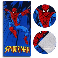 MARVEL Spider Man Ręcznik bawełniany, ręcznik dziecięcy 70x140 cm