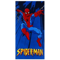 MARVEL Spider Man Ręcznik bawełniany, ręcznik dziecięcy 70x140 cm