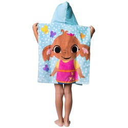 Bing Dziecięcy ręcznik, poncho z kapturem 50x115 cm OEKO-TEX