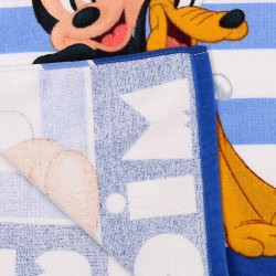 DISNEY Myszka Mickey Pluto Dziecięcy ręcznik, poncho z kapturem dla chłopca 50x115 cm OEKO-TEX