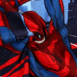 MARVEL SpiderMan Dziecięcy ręcznik, poncho z kapturem dla chłopca 50x115 cm OEKO-TEX