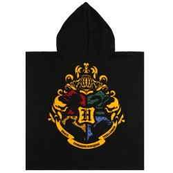 Harry Potter Dziecięcy ręcznik, poncho z kapturem dla chłopca 55x55 cm OEKO-TEX