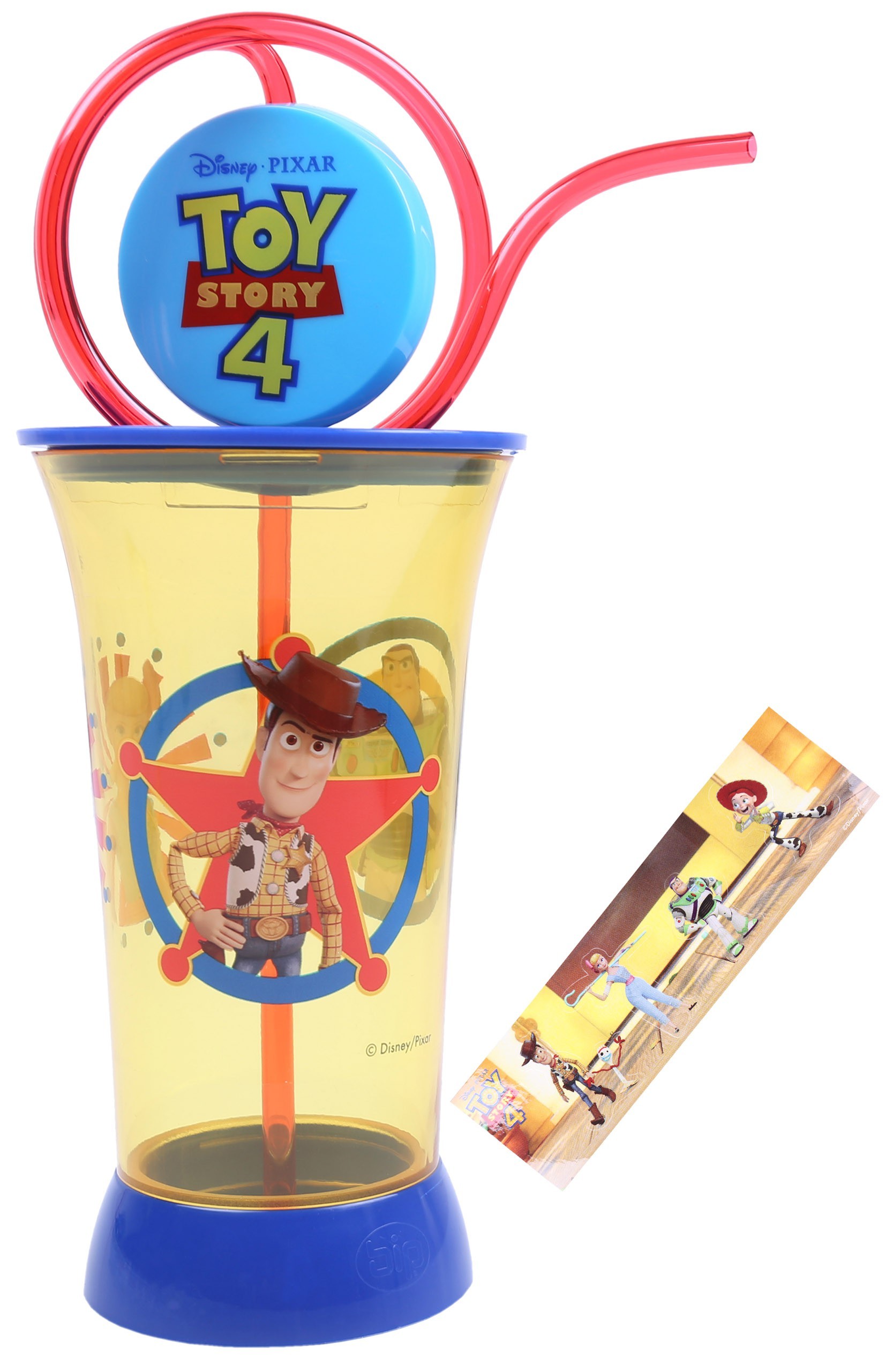 Żółto-niebieski kubek z...