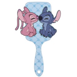 Disney Stitch i Andzia niebieska szczotka do włosów, szczotka do rozczesywania