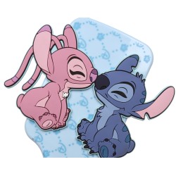 Disney Stitch i Andzia niebieska szczotka do włosów, szczotka do rozczesywania