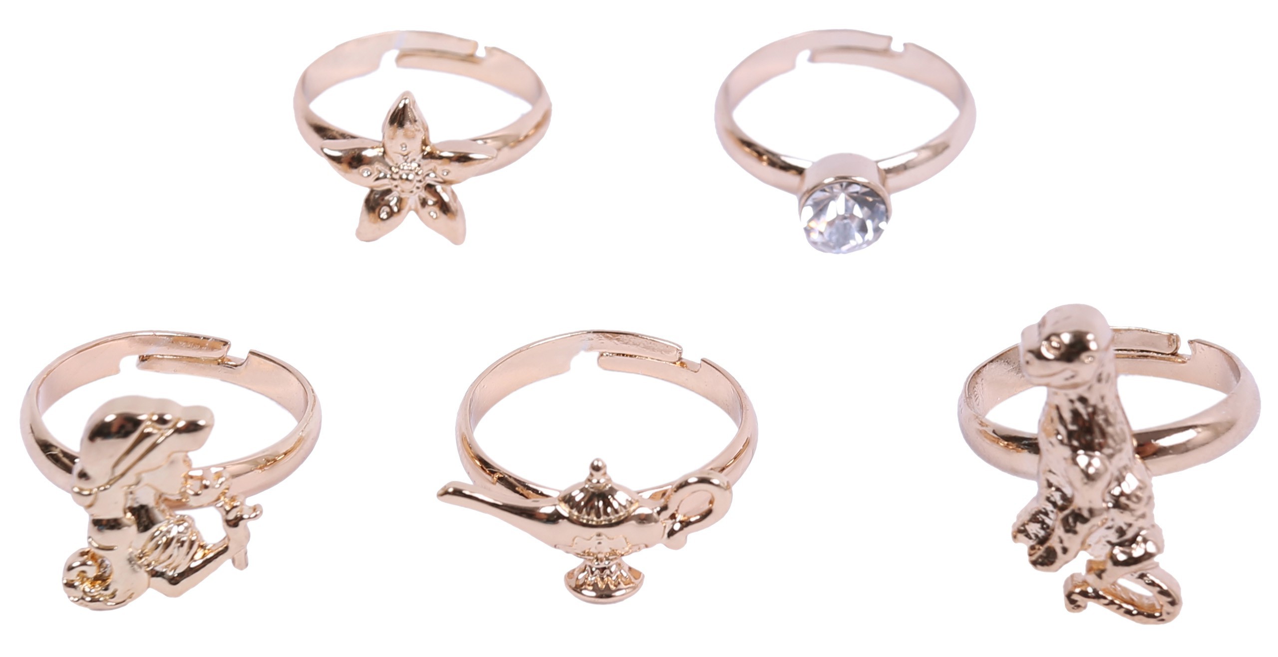 5x Pierścionki w kolorze...