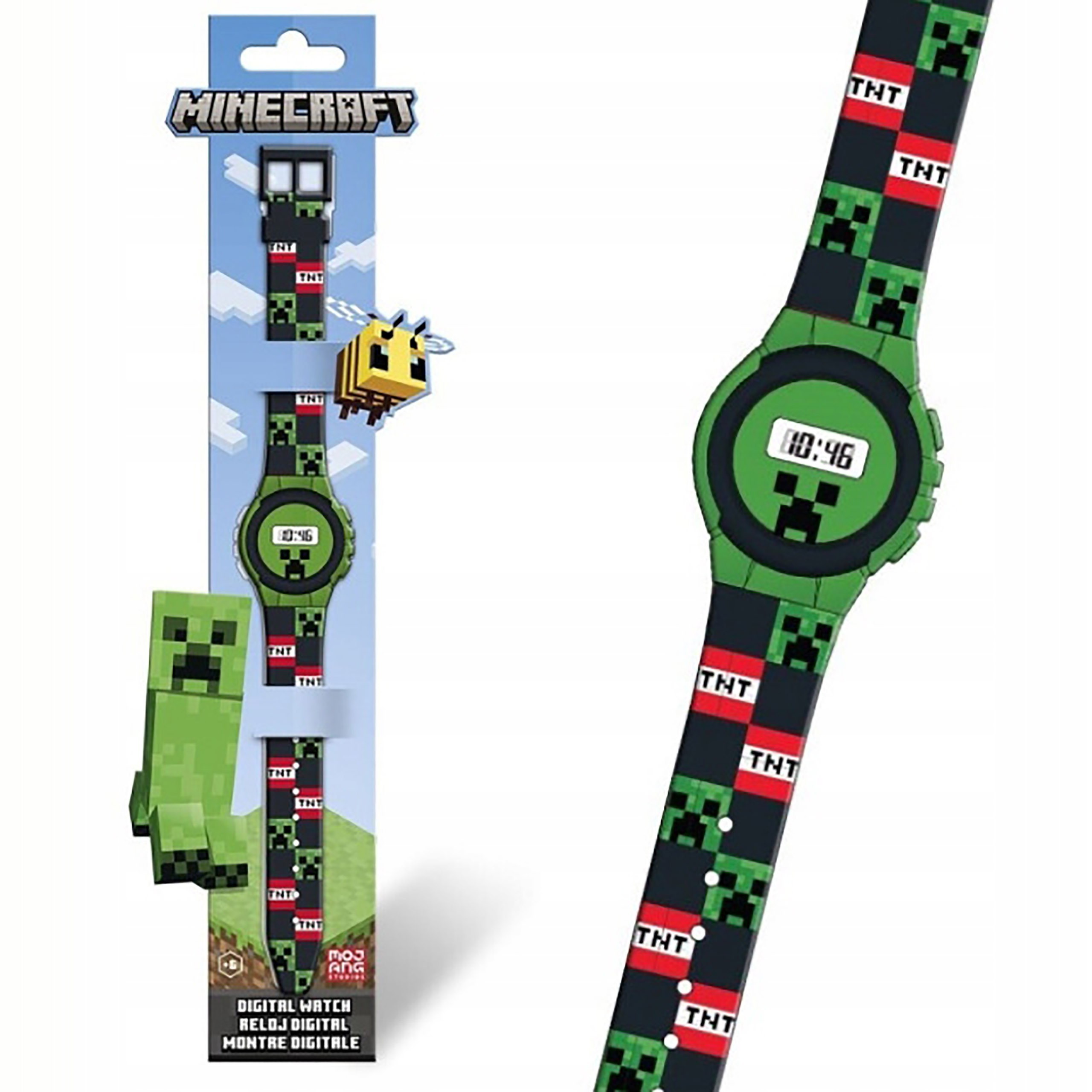 Minecraft Creeper zegarek...