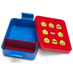 Niebiesko-czerwony lunchbox Classic LEGO 17x13,5x6,9 cm