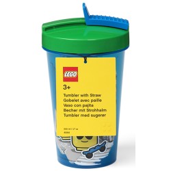 Kubek ze słomką Boy LEGO 500ml