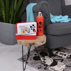 Myszka Mickey Pluto Disney plastikowa butelka/bidon, czerwona 650ml