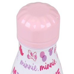 Myszka Minnie Disney Biało-różowa butelka termiczna ze stali nierdzewnej 350ml