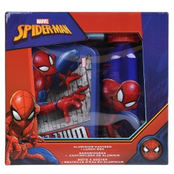 MARVEL SpiderMan zestaw bidon 500ml + pudełko śniadaniowe, lunchbox