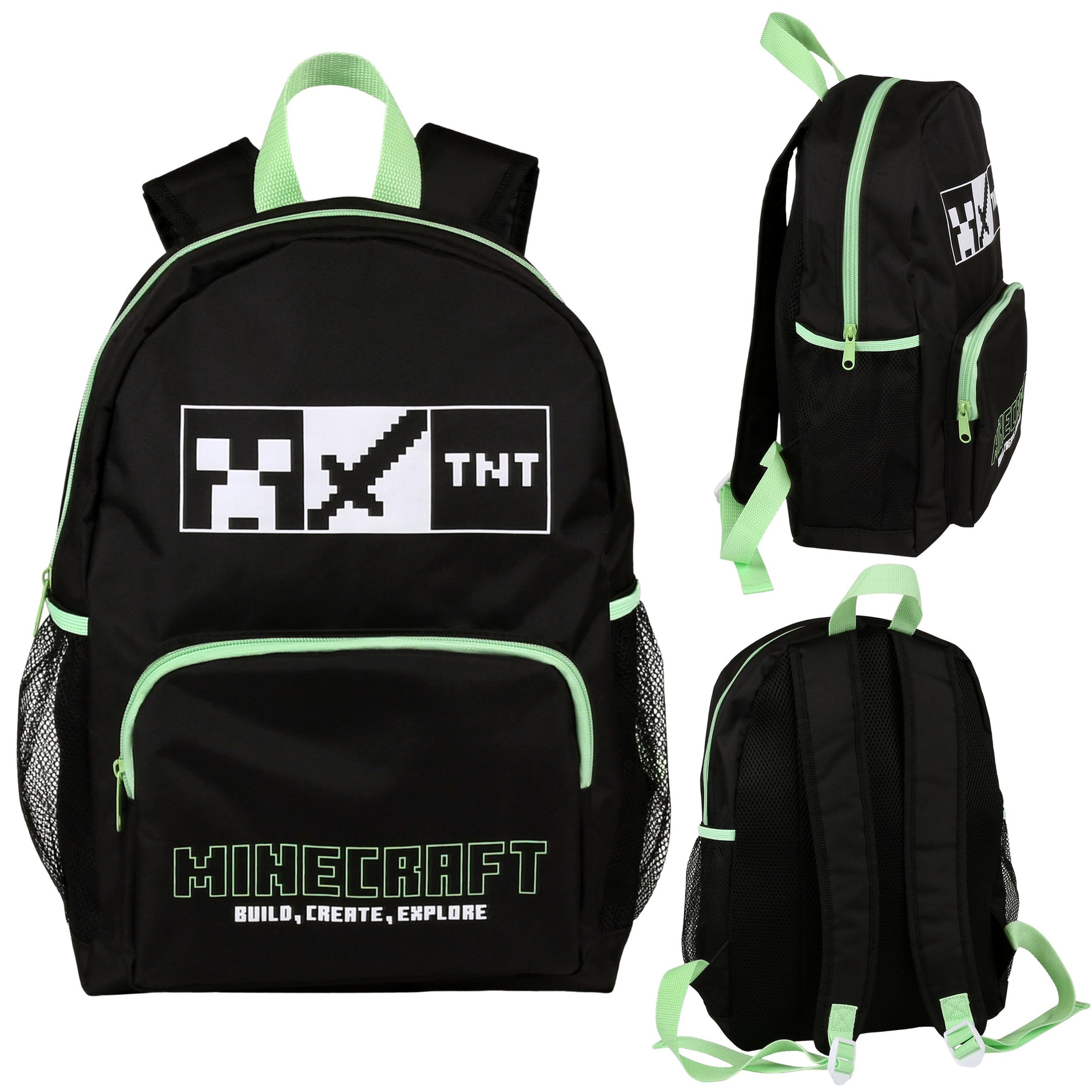 Minecraft Czarny plecak...