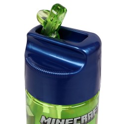 Minecraft Butelka z ustnikiem, bidon na wodę 430 ml