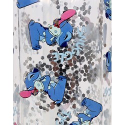 Disney Lilo i Stitch Plastikowa butelka/bidon ze słomką, transparentna 550ml