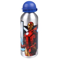 MARVEL Avengers aluminiowy bidon, srebrna butelka 500ml